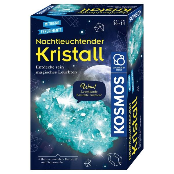 Kosmos Kristalle, Leuchtkristalle (glow in the dark)