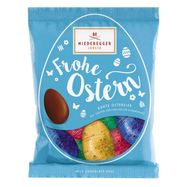 Niederegger Ostereier, Vollmilchschokolade, Frohe Ostern