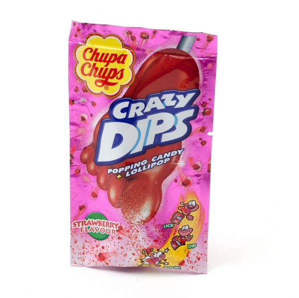 Crazy Dips - Erdbeere, Chups Chups