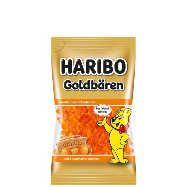 Haribo Goldbären sortenrein, Orange, 75 g
