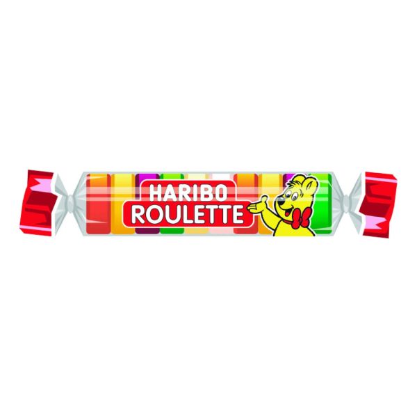 Roulette Frutchgummi-Rolle, 25 g