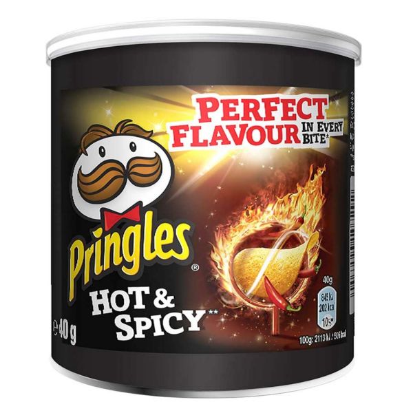 Pringles Hot & Spicy, 40 g