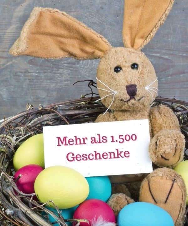 Ostergeschenke: Mehr als 1.500 einzigartige Füllungen für Dein Osternest
