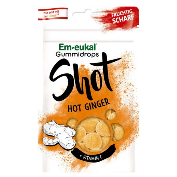 Em-eukal Gummidrops Shot, Hot Ginger