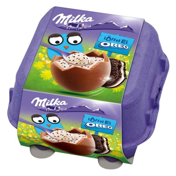 Milka Löffel-Ei Oreo, 4er Pack