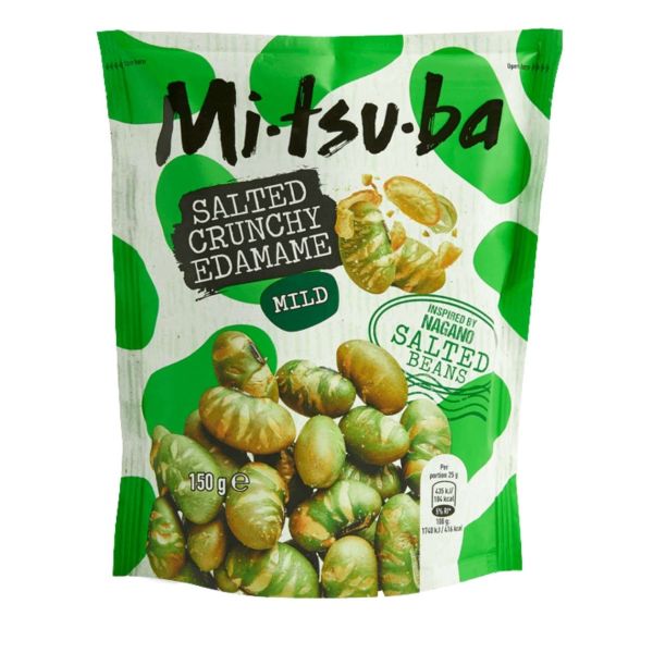 Mitsuba Sojabohnen: Salted Crunchy Edamame, mild